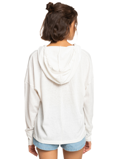 4 Paddle Out Knit Top White ERJKT03903 Roxy