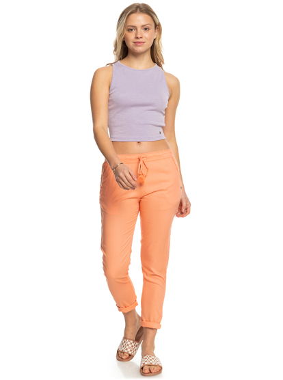 3 Never Ending Vacay - Top sin Mangas en Punto Canalé para Mujer Violeta ERJKT03967 Roxy