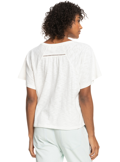 3 Time On My Side - Haut manches courtes pour Femme Blanc ERJKT03974 Roxy