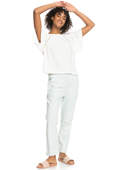 2 Time On My Side - Haut manches courtes pour Femme Blanc ERJKT03974 Roxy