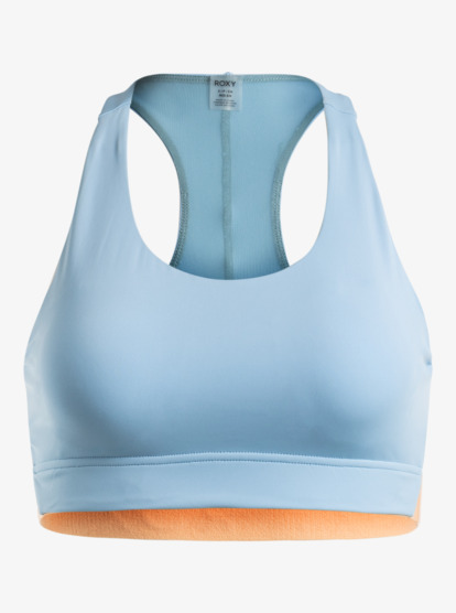 4 Bold Moves - Sujetador Deportivo para Mujer Azul ERJKT03985 Roxy