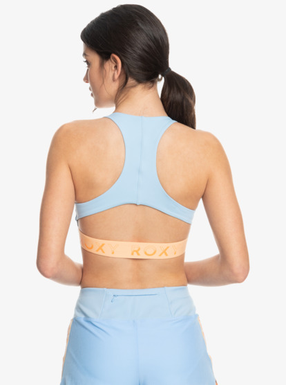 3 Bold Moves - Sujetador Deportivo para Mujer Azul ERJKT03985 Roxy