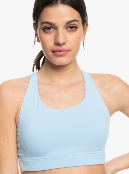 0 Bold Moves - Sujetador Deportivo para Mujer Azul ERJKT03985 Roxy