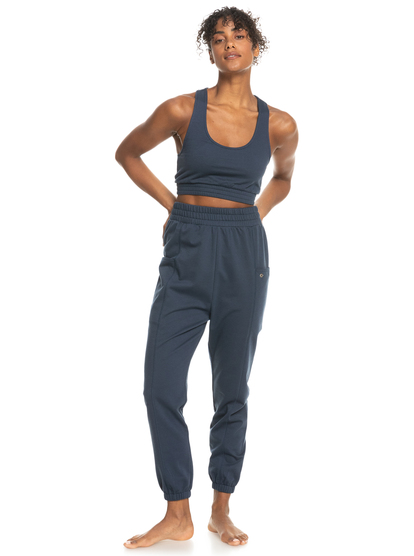 3 Next Set Sporty Bralette Top Blue ERJKT04009 Roxy