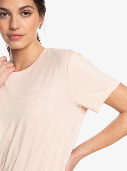 2 Signature Moves Round Tale - Funktions-T-Shirt für Frauen Orange ERJKT04070 Roxy