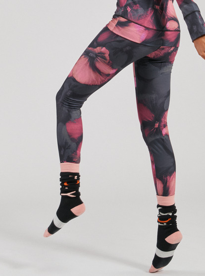 2 Daybreak - Technical Base Layer Leggings for Women Black ERJLW03040 Roxy