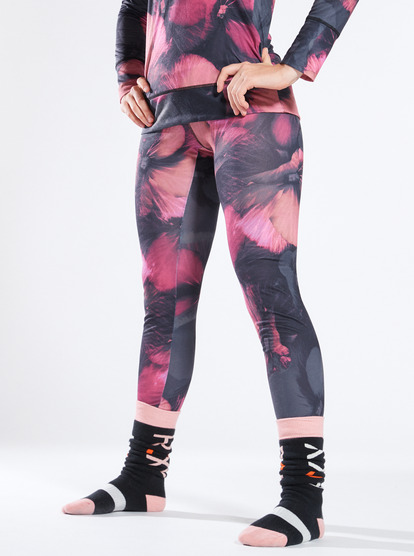 1 Daybreak - Technical Base Layer Leggings for Women Black ERJLW03040 Roxy
