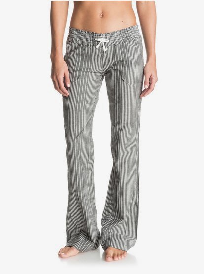 striped beach pants