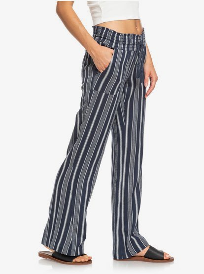 Oceanside Flared Beach Pants Roxy