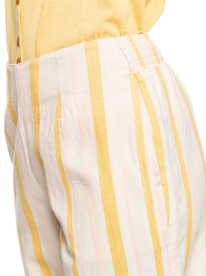 2 Changing Everything - Calças Straight para Mulher Beige ERJNP03416 Roxy