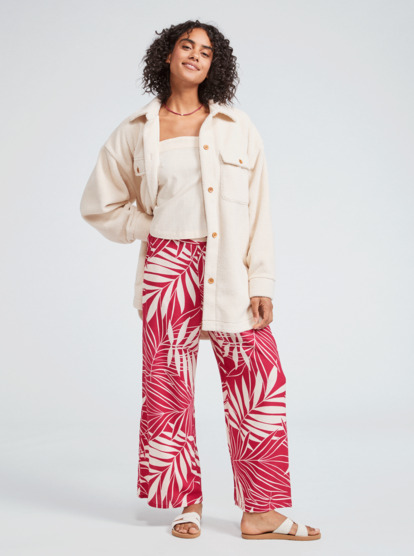 4 Midnight Avenue Regular Length Pants Pink ERJNP03476 Roxy
