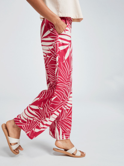 1 Midnight Avenue Regular Length Pants Pink ERJNP03476 Roxy