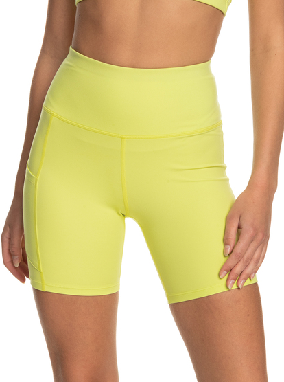 7 Heart Into It Technical Shorts Green ERJNS03435 Roxy