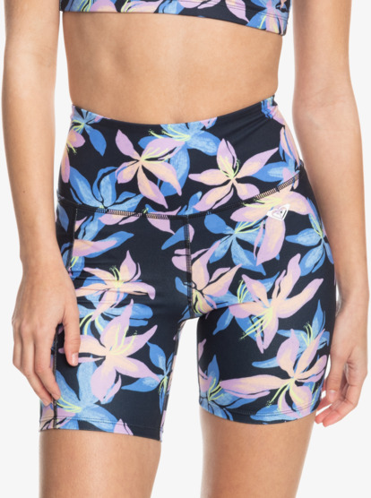 0 Heart Into It - Short technique pour Femme Noir ERJNS03440 Roxy