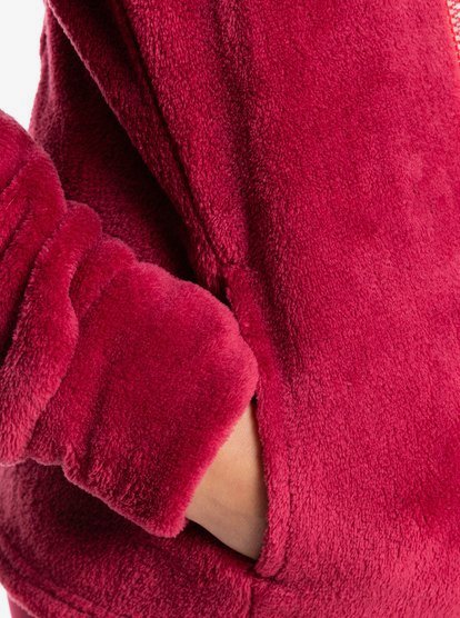 3 Samba Mambo - Fleece mit Reißverschluss für Frauen Rot ERJPF03077 Roxy