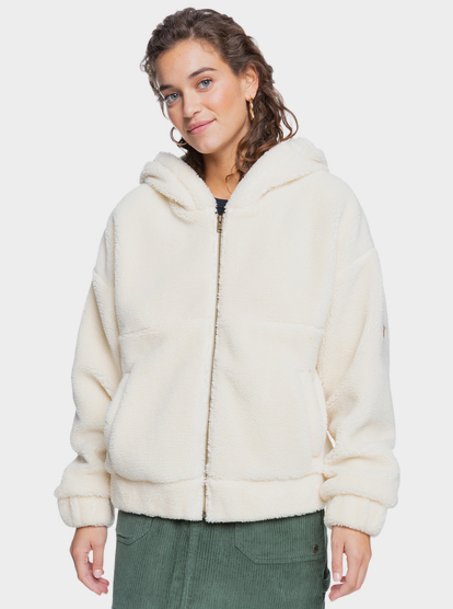 zip up sherpa jacket