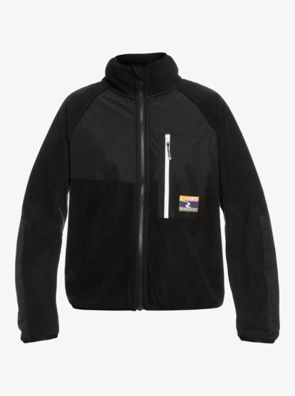 5 Could It Be Magic - Funktionelles Fleece mit Reißverschluss für Frauen Schwarz ERJPF03112 Roxy