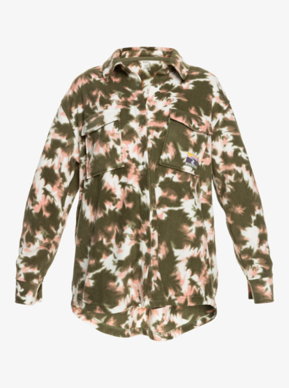 8 Because The Night - Langärmliges Überhemd für Frauen Beige ERJPF03115 Roxy