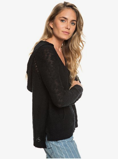roxy airport vibes hooded sweater