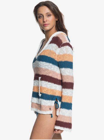 poncho sweater with hood