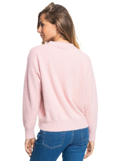 3 Womens Noisy Storm Jumper Pink ERJSW03497 Roxy