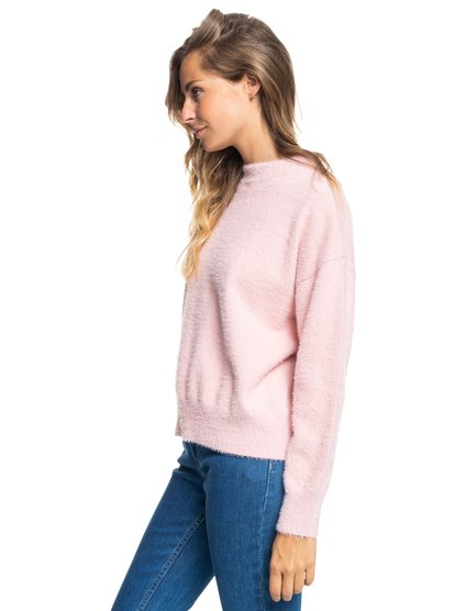 1 Womens Noisy Storm Jumper Pink ERJSW03497 Roxy