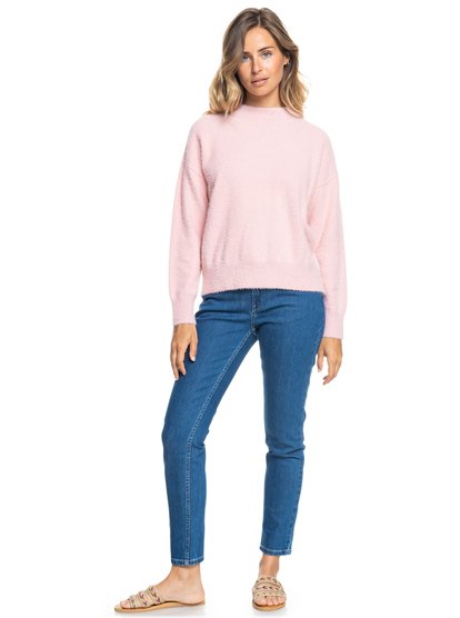 2 Womens Noisy Storm Jumper Pink ERJSW03497 Roxy