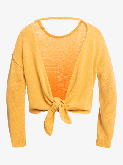 9 Heavy Love - Sweat pour Femme Jaune ERJSW03501 Roxy