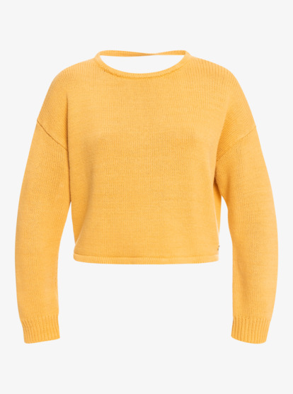 8 Heavy Love - Sweat pour Femme Jaune ERJSW03501 Roxy