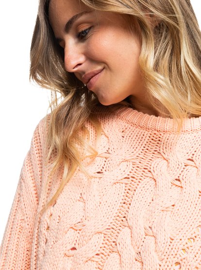 6 Womens VIP Lounge Jumper Pink ERJSW03510 Roxy