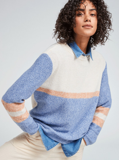 4 Real Groove 2022 - Pullover für Frauen Blau ERJSW03540 Roxy