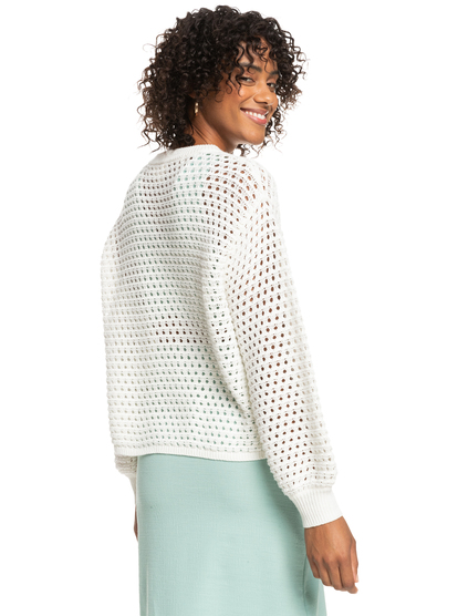 9 California Lover Sweater Beige ERJSW03569 Roxy