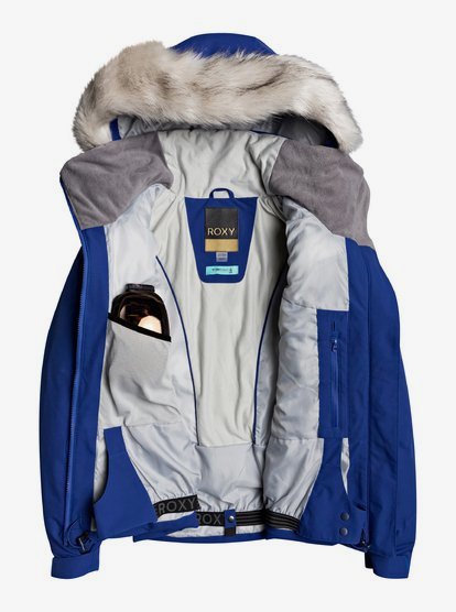 roxy clouded snow jacket