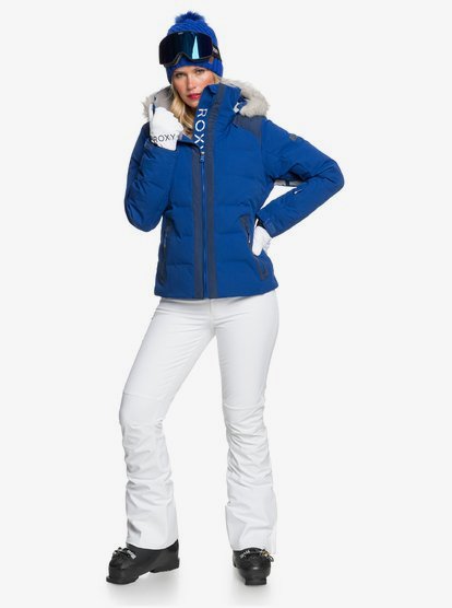 roxy clouded snow jacket