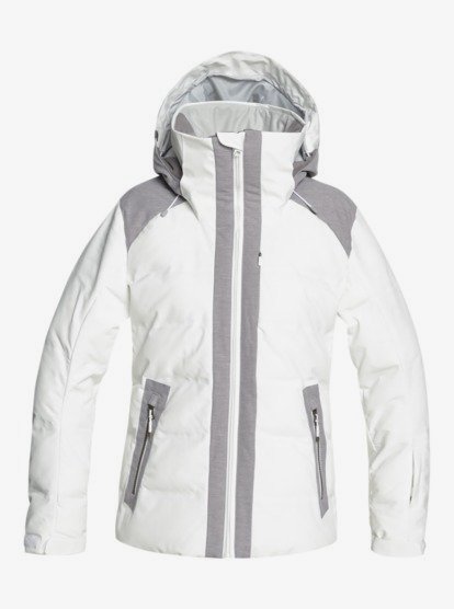 roxy clouded snow jacket