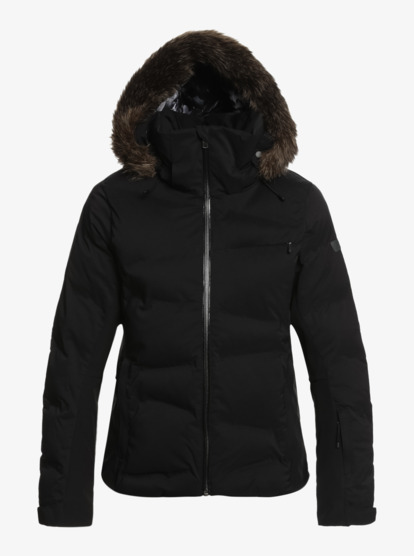9 Snow Storm Insulated Snow Jacket Black ERJTJ03385 Roxy