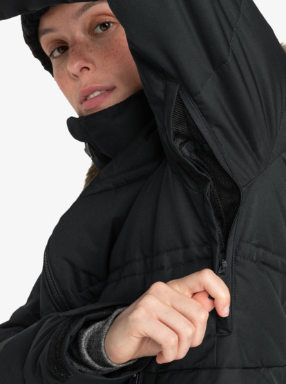 5 Quinn Technical Snow Jacket Black ERJTJ03416 Roxy