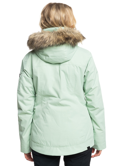 13 Womens Meade Technical Snow Jacket Green ERJTJ03424 Roxy