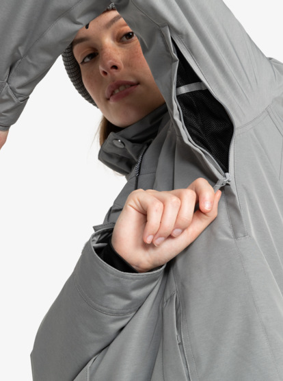 Grey deals anorak women's