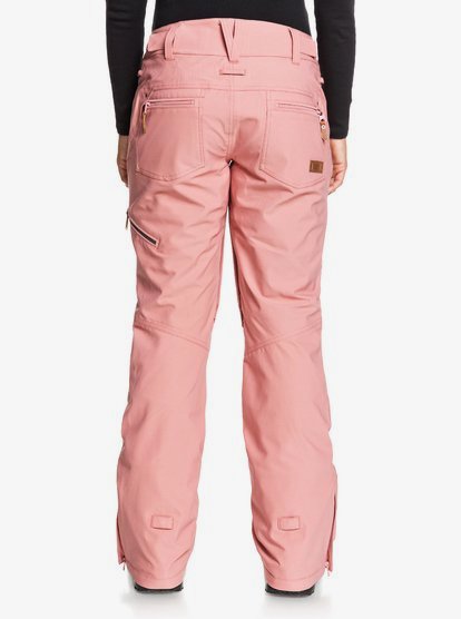 dusty rose snow pants