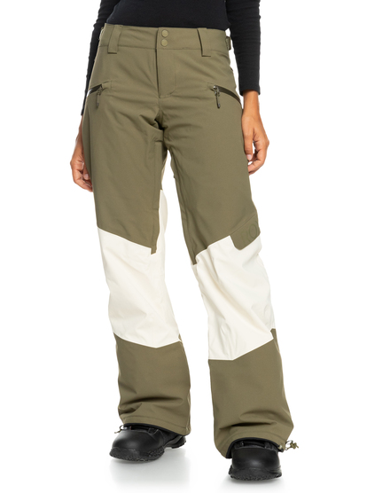 womens tan snow pants