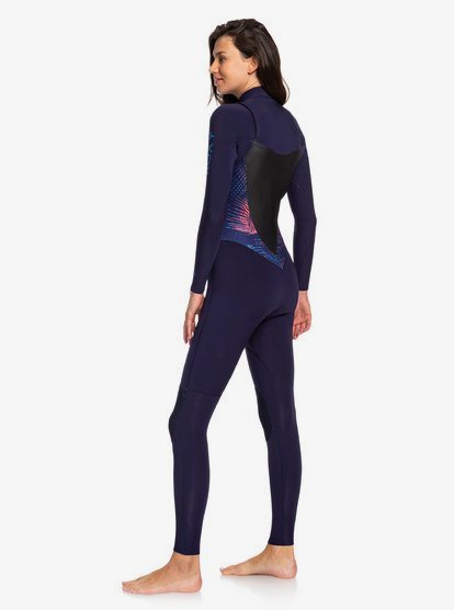 Roxy 5//4//3mm Syncro Series Chest Zip GBS Wetsuit for Women ERJW103045
