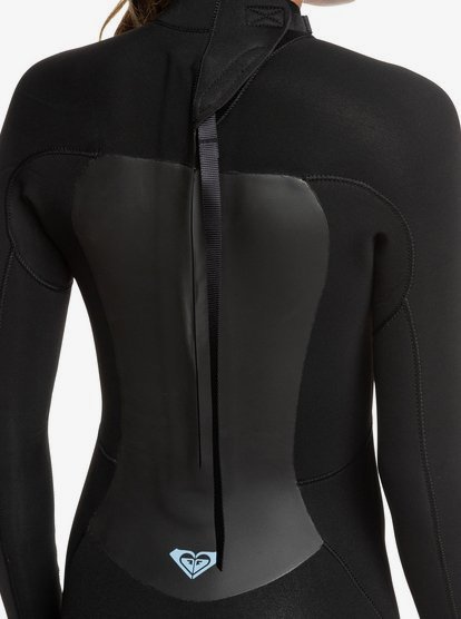 7 Womens 4/3mm Prologue Back Zip Wetsuit Black ERJW103072 Roxy