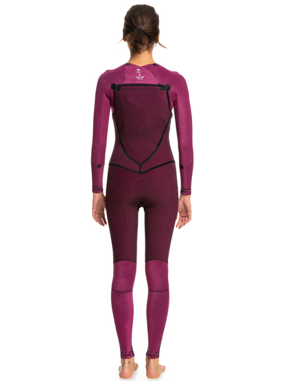 9 Womens 3/2mm Performance Chest Zip Wetsuit Pink ERJW103079 Roxy