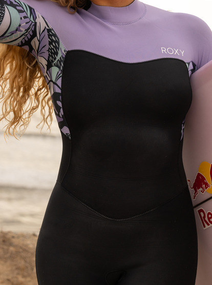 3 Womens 3/2mm Swell Series Back Zip Wetsuit Black ERJW103121 Roxy