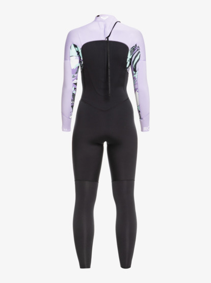 20 Womens 3/2mm Swell Series Back Zip Wetsuit Black ERJW103121 Roxy