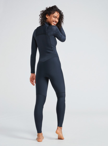 2 5/4/3mm Swell Series - Haut en néoprène back zip pour Femme Noir ERJW103127 Roxy