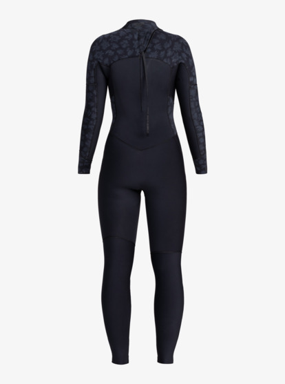 10 5/4/3mm Swell Series - Back Zip Wetsuit for Women Black ERJW103127 Roxy