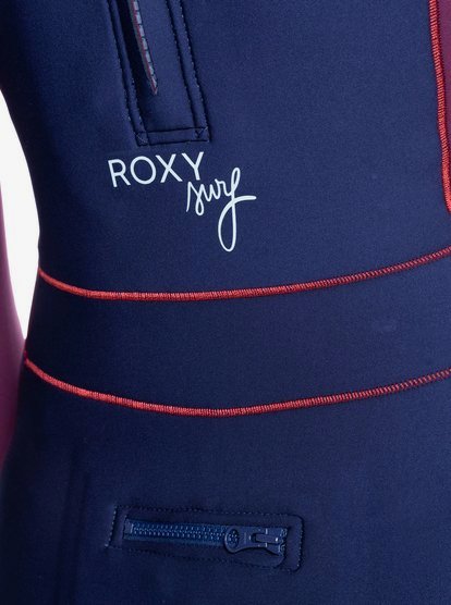 7 1.5mm Rise Collection - Springsuit Back Zip pour Femme Bleu ERJW403036 Roxy