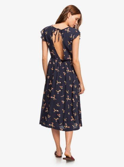 Roxy Womens Rush Minute Midi Dress